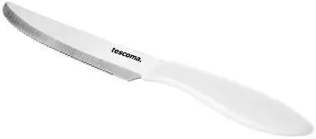 Tescoma Tafelmesser, Edelstahl, wei&szlig;, 6er-Set (863054.11)