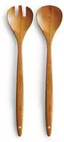 Zeller Present Salatbesteck - Naturfarben - ca.6x1x30cm