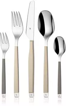 WMF Emotion Besteckset 30-tlg. Smoky Wood