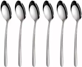 Gr&auml;we SYLT Kaffeel&ouml;ffel 6-tlg. Silber