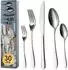 LuxusKollektion Besteck-Set 30-teilig, Edelstahl spiegelpoliert, spülmaschinenfest (5298)