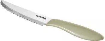 Tescoma PRESTO Tafelmesser-Set beige, Wellenschliff, 12cm, 6-teilig (863054.40)