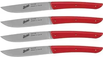 Berkel Color Steakmesser-Set 4-tlg. rot, 11cm