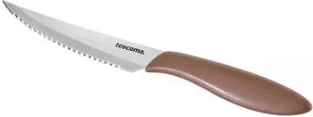 Tescoma Steakmesser, braun, Edelstahlklinge 12cm, 6er-Set (863056.35)