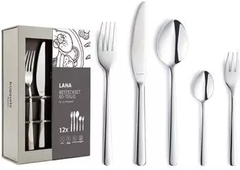 Kuppels LANA Besteckset 60-tlg. Silber