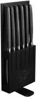 PINTINOX Steakmesser "KOBE mit S&auml;geschliff, im 6er Set mit Halter"