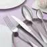 LuxusKollektion Besteck-Set 30-teilig, Edelstahl, für 6 Personen, mit Steakmessern