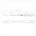 Tramontina CHURRASCO BLACK Grillgabel, Edelstahl, 42cm (26591-100)