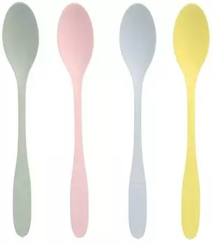 Papstar Circulware Mehrweg-Sorbetl&ouml;ffel PP, 17,5cm, farbig sortiert, 100 St&uuml;ck (39241000)