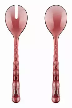Guzzini Vanity Salatbesteck 2-teilig, transparent, 28cm (129600TE280)
