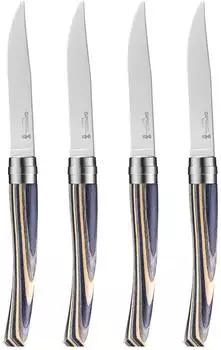 Opinel Table Chic II Messerset 4-teilig, laminierte Birke (254628)