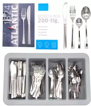 Amefa Gastro Besteckset 200-teilig Edelstahl 18/10