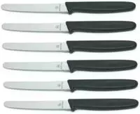 6 St&uuml;ck Neustanlo Tafelmessser 10299 Men&uuml;messer Tischmesser Buttermesser