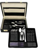 Gr&auml;we 047.468, Gr&auml;we Besteckkoffer Salzburg, 68-teilig, 12 Personen, Edelstahl,
