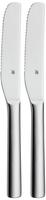 WMF Besteck-Set "Nuova" 2-tlg., Wellenschliff, 19,5 cm, Cromargan Edelstahl rostfrei
