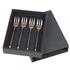Broste Copenhagen Hune Tortengabel titanium espresso (4 Stk.)
