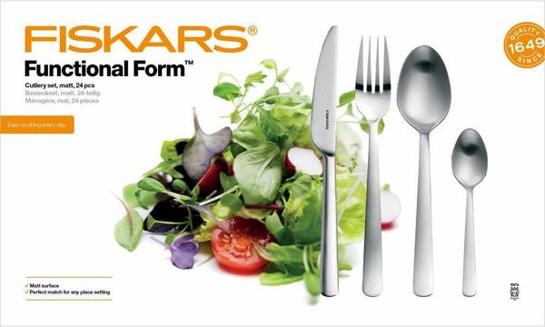 Fiskars Functional Form Besteckset 24-teilig