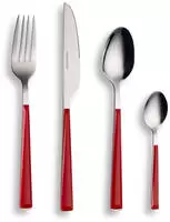 ECHTWERK Besteck-Set "Basic" Camping/Picknickbesteck, Kunststoffgriffe
