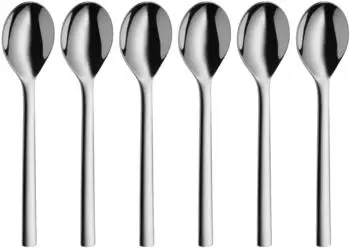WMF Nuova 18/10 Kaffeelöffel 6 tlg. silber poliert