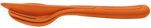 Koziol Klikk Besteck-Set 3-teilig Fresh Orange (4003687)
