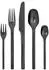schwarz: Villeroy & Boch Manufacture Cutlery Tafelbesteck 20-teilig