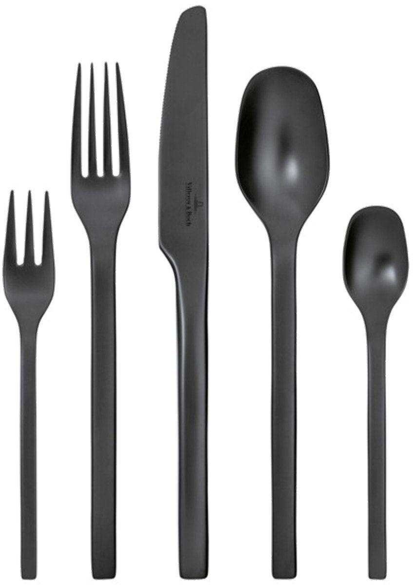 Villeroy & Boch Manufacture Cutlery Tafelbesteck 20-teilig schwarz Test TOP  Angebote ab 220,70 € (Oktober 2023)