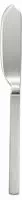 Alessi Fischmesser Edelstahl Dry mattierter Griff