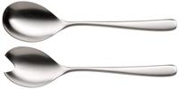 WMF Vision Salatbesteck Edelstahl 24,8 cm, Salatgabel, Servierl&ouml;ffel, Cromargan