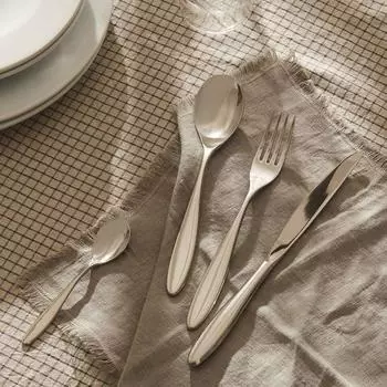 Alessi Mami 18/10 Besteckgarnitur 24 tlg. mit Hohlheftmesser