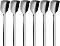 WMF 12.9156.6040, WMF Eisl&ouml;ffel Set 6tlg Eisschaufel 14cm Nuova Edelstahl poliert (6