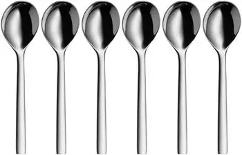 WMF Suppentassenlöffel-Set 6 Stück Nuova