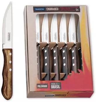 Tramontina Steakmesser-Set 6-teilig