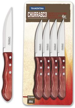 Tramontina Jumbo Steakmesser-Set 4-teilig rot