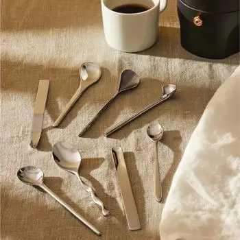 Alessi Kaffeel&ouml;ffel-Set 8-teilig