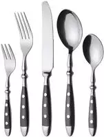 Gr&auml;we 027.130 SD, Gr&auml;we Besteckset N&uuml;rnberg, 30-teilig, 6 Personen, Edelstahl,