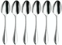 WMF 1119966340, WMF Espressol&ouml;ffel Set 6-tlg. PREMIER Silberfarben (6 Stk., L&ouml;ffel)