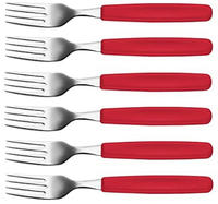 Victorinox | Limited Edition Tafelgabel Set | Edelstahl | Rot | langlebig und