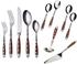 Gräwe Nürnberg Bun36 Cutlery Set 36-teilig braun