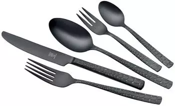 Justinus Croco 30-teilig schwarz matt