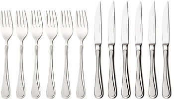 Hardanger Bestikk Carina Steak-Besteckset 12-teilig