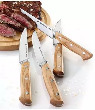 Zassenhaus Steakmesser Buckels (4-tlg.) grau