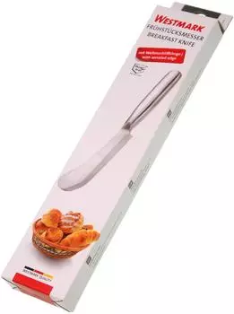 Westmark Fr&uuml;hst&uuml;cksmesser Edelstahl mit Wellenschliff 10cm
