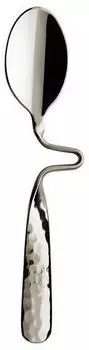 Villeroy & Boch NewWave 18/10 Caffe Espressolöffel versilbert 12 cm Villeroy & Boch NewWave 18/10 Caffe Espressolöffel versilbert 12 cm