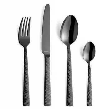 Amefa Besteck-Set Felicity 24-tlg. schwarz