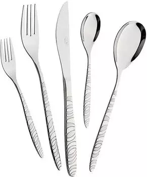 Mulex Besteck-Set Long Beach Edelstahl 18/0 30-tlg.