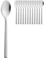 Esmeyer Kaffeel&ouml;ffel Silke 142-158, 14,1 cm, Edelstahl 18/0, silber poliert, 12