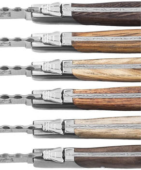 Laguiole Style de Vie Luxury Line (6-teilig) gemischtes Holz