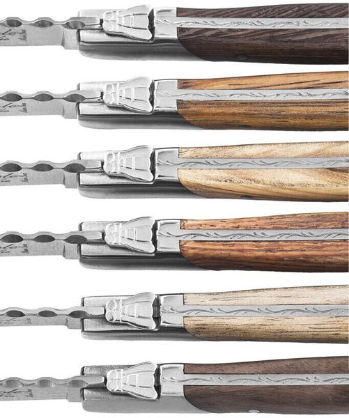 Laguiole Style de Vie Luxury Line (6-teilig) gemischtes Holz