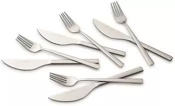 Echtwerk Besteck-Set Angelini silber 18-tlg.