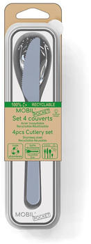 Amefa 059205PC04A42 Mobil'Pocket 4-teilig Besteckset Edelstahl